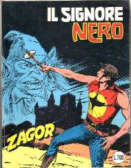 copertina zagor zenith numero 195 di Gallieno Ferri