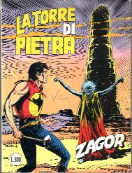 copertina zagor zenith numero 206 di Gallieno Ferri