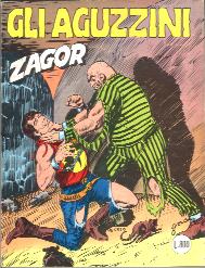 copertina zagor zenith numero 208 di Gallieno Ferri