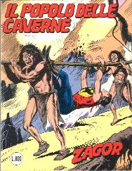 copertina zagor zenith numero 210 di Gallieno Ferri