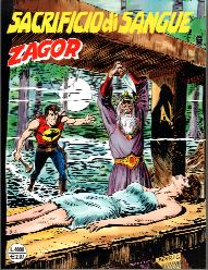 copertina zagor zenith numero 432 di Gallieno Ferri