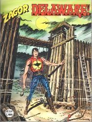 copertina zagor zenith numero 438 di Gallieno Ferri