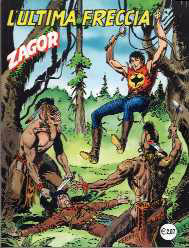 copertina zagor zenith numero 441 di Gallieno Ferri