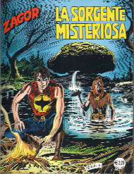 copertina zagor zenith numero 447 di Gallieno Ferri