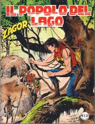 copertina zagor zenith numero 448 di Gallieno Ferri