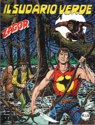 copertina zagor zenith numero 449 di Gallieno Ferri