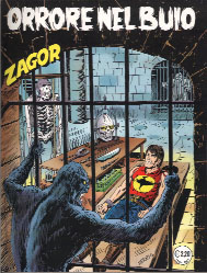 copertina zagor zenith numero 450 di Gallieno Ferri