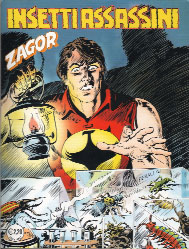 copertina zagor zenith numero 453 di Gallieno Ferri