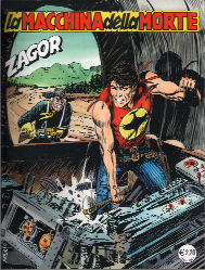 copertina zagor zenith numero 454 di Gallieno Ferri