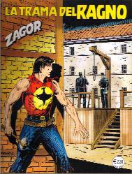 copertina zagor zenith numero 459 di Gallieno Ferri