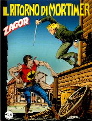 copertina zagor zenith numero 460 di Gallieno Ferri