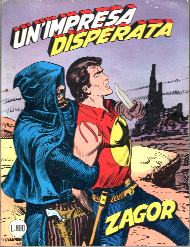 copertina zagor zenith numero 212 di Gallieno Ferri