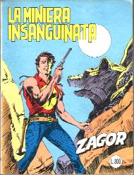 copertina zagor zenith numero 213 di Gallieno Ferri