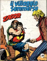 copertina zagor zenith numero 216 di Gallieno Ferri