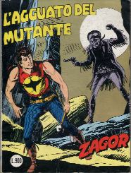 copertina zagor zenith numero 217 di Gallieno Ferri