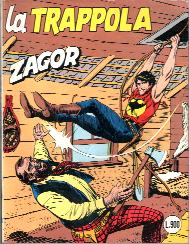 copertina zagor zenith numero 219 di Gallieno Ferri