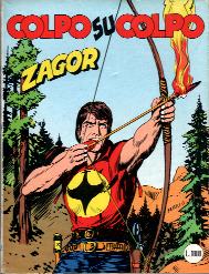 copertina zagor zenith numero 221 di Gallieno Ferri