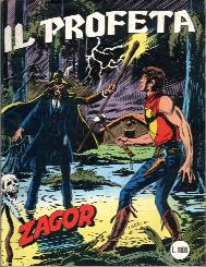 copertina zagor zenith numero 222 di Gallieno Ferri