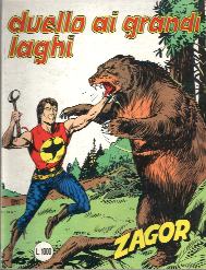 copertina zagor zenith numero 223 di Gallieno Ferri