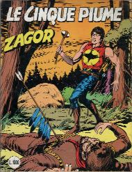 copertina zagor zenith numero 230 di Gallieno Ferri