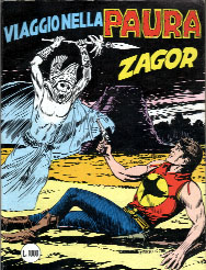 copertina zagor zenith numero 231 di Gallieno Ferri