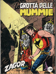 copertina zagor zenith numero 236 di Gallieno Ferri