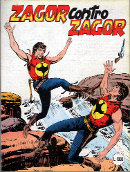 copertina zagor zenith numero 237 di Gallieno Ferri