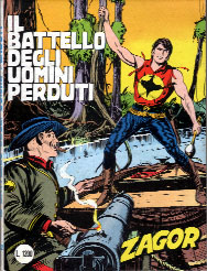 copertina zagor zenith numero 241 di Gallieno Ferri