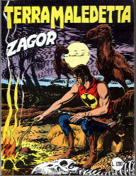 copertina zagor zenith numero 243 di Gallieno Ferri