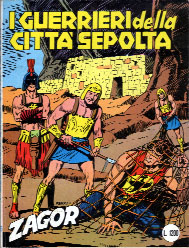 copertina zagor zenith numero 244 di Gallieno Ferri