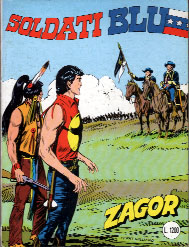 copertina zagor zenith numero 248 di Gallieno Ferri