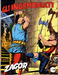 copertina zagor zenith numero 249 di Gallieno Ferri