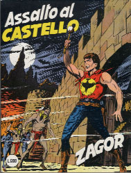 copertina zagor zenith numero 251 di Gallieno Ferri