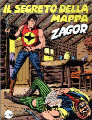 copertina zagor zenith numero 258 di Gallieno Ferri