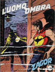 copertina zagor zenith numero 259 di Gallieno Ferri