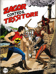 copertina zagor zenith numero 461 di Gallieno Ferri