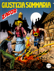 copertina zagor zenith numero 462 di Gallieno Ferri