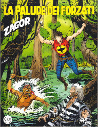 copertina zagor zenith numero 465 di Gallieno Ferri