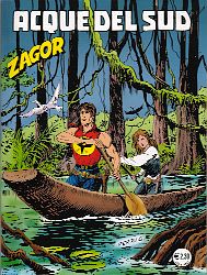 copertina zagor zenith numero 467 di Gallieno Ferri