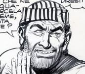 Johnny Mackett, disegno di Gallieno Ferri